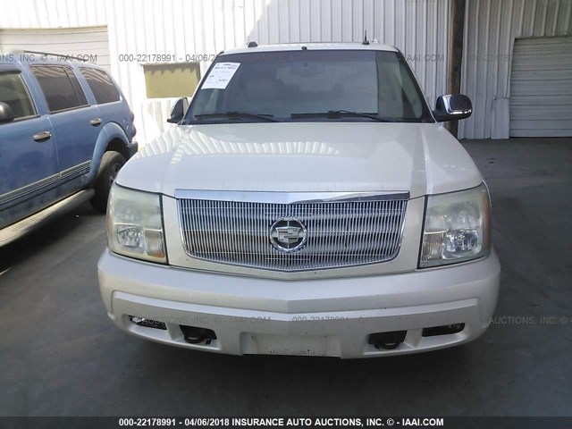 1GYEC63T24R160379 - 2004 CADILLAC ESCALADE LUXURY WHITE photo 6