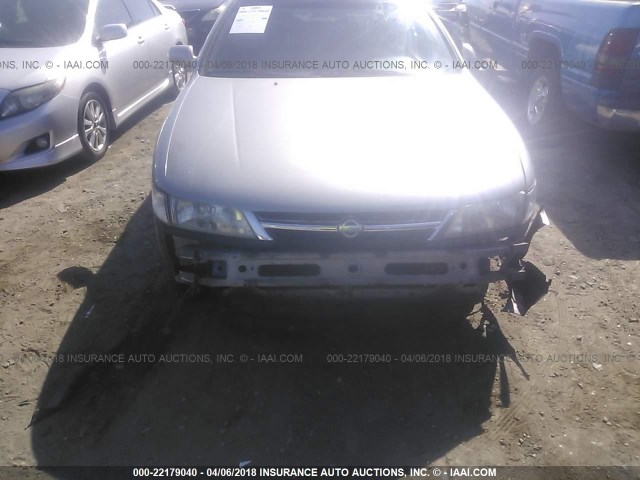 JN1CA21D2XT215589 - 1999 NISSAN MAXIMA GLE/GXE/SE SILVER photo 6