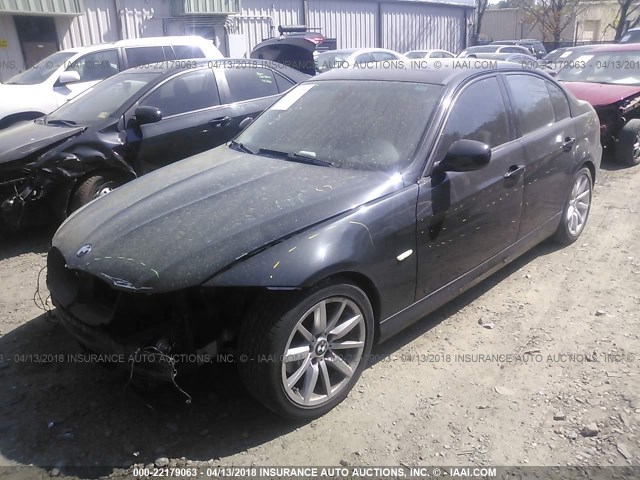 WBAPH77569NM28170 - 2009 BMW 328 I BLACK photo 2