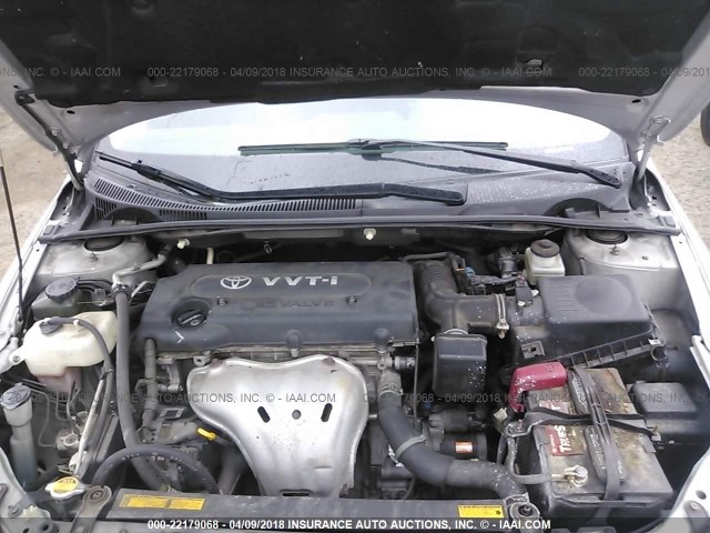 JTKDE167480240007 - 2008 TOYOTA SCION TC 银色 照片 10