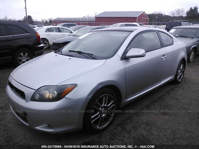 JTKDE167480240007 - 2008 TOYOTA SCION TC 银色 照片 2