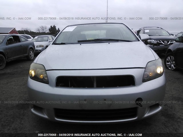 JTKDE167480240007 - 2008 TOYOTA SCION TC 银色 照片 6
