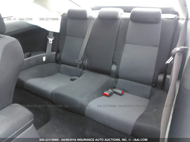 JTKDE167480240007 - 2008 TOYOTA SCION TC 银色 照片 8