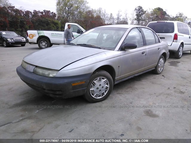 1G8ZH5281TZ177716 - 1996 SATURN SL1 SILVER photo 2