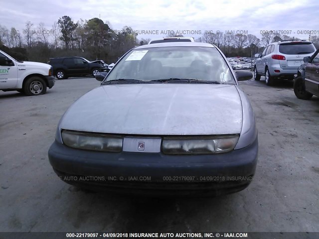 1G8ZH5281TZ177716 - 1996 SATURN SL1 SILVER photo 6