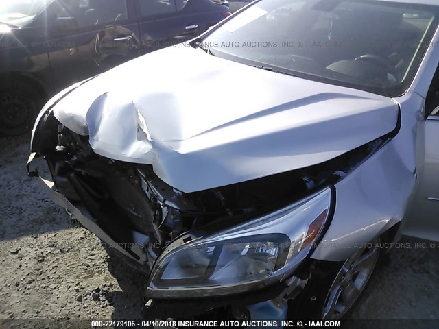 1G11B5SL4EF267450 - 2014 CHEVROLET MALIBU LS SILVER photo 10
