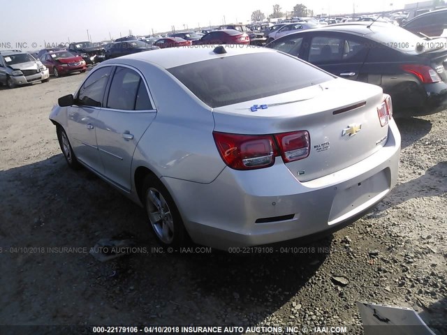 1G11B5SL4EF267450 - 2014 CHEVROLET MALIBU LS SILVER photo 3