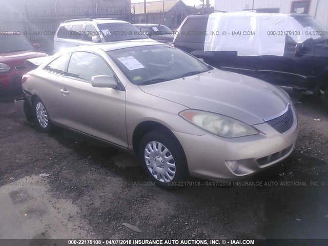 4T1CE38P34U793659 - 2004 TOYOTA CAMRY SOLARA SE/SLE 金色 照片 1
