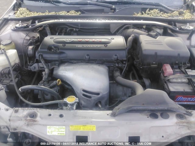 4T1CE38P34U793659 - 2004 TOYOTA CAMRY SOLARA SE/SLE 金色 照片 10