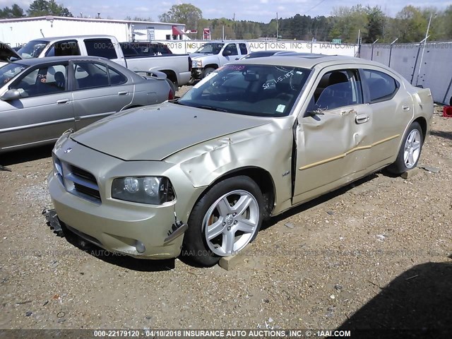 2B3CA5CT3AH199296 - 2010 DODGE CHARGER R/T GOLD photo 2