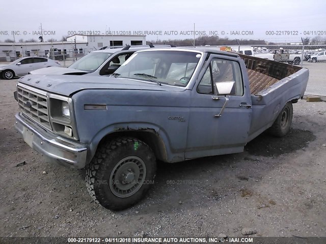 F10EPJD4236 - 1980 FORD F-150 GRAY photo 2