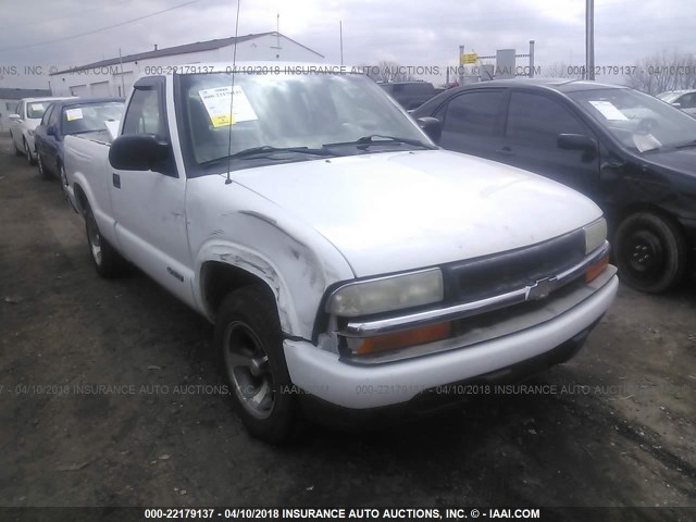 1GCCS14H238237639 - 2003 CHEVROLET S TRUCK S10 WHITE photo 1