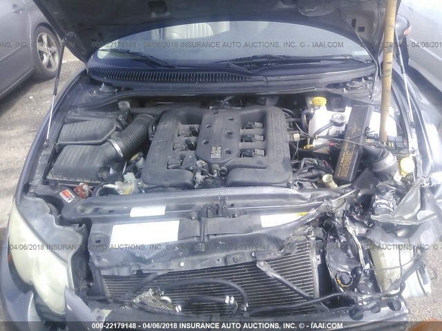 2C3AE76K23H539439 - 2003 CHRYSLER 300M SPECIAL ნაცრისფერი ფოტო 10