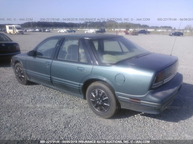 1G3WH52M5TF343033 - 1996 OLDSMOBILE CUTLASS SUPREME SL GREEN photo 3