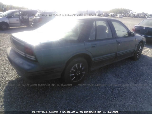 1G3WH52M5TF343033 - 1996 OLDSMOBILE CUTLASS SUPREME SL GREEN photo 4
