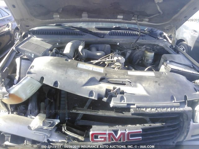 1GTEC14WXYZ230850 - 2000 GMC NEW SIERRA C1500 GRAY photo 10