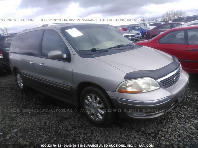 2FMDA58491BA73740 - 2001 FORD WINDSTAR LIMITED SILVER photo 1