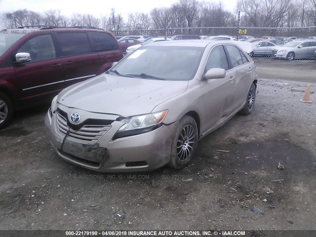 4T1BE46K77U170896 - 2007 TOYOTA CAMRY NEW GENERAT CE/LE/XLE/SE GOLD photo 2