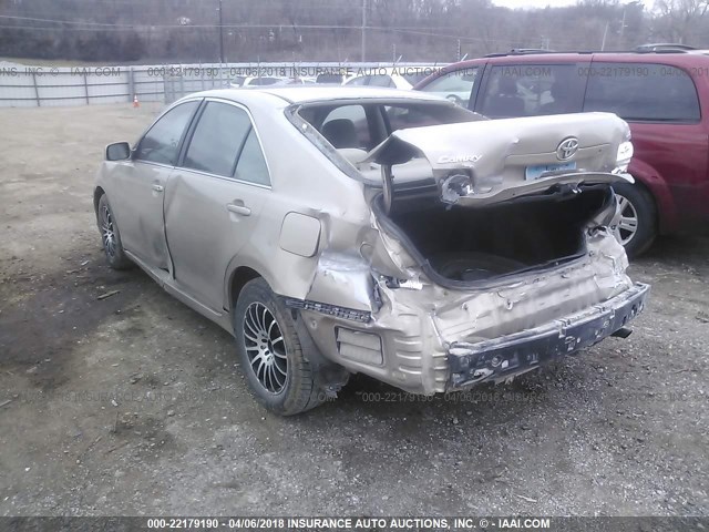 4T1BE46K77U170896 - 2007 TOYOTA CAMRY NEW GENERAT CE/LE/XLE/SE GOLD photo 3
