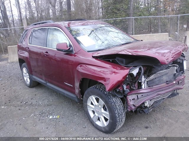 2CTALSECXB6406554 - 2011 GMC TERRAIN SLE BURGUNDY photo 1