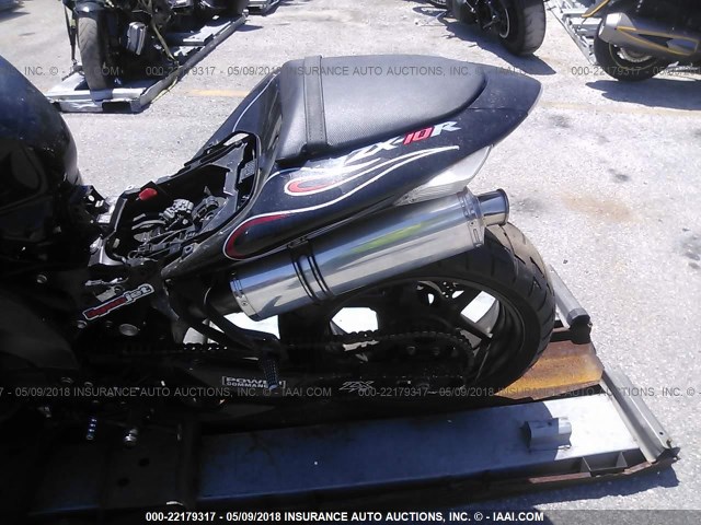 JKAZXCD186A011395 - 2006 KAWASAKI ZX1000 D6F BLACK photo 6