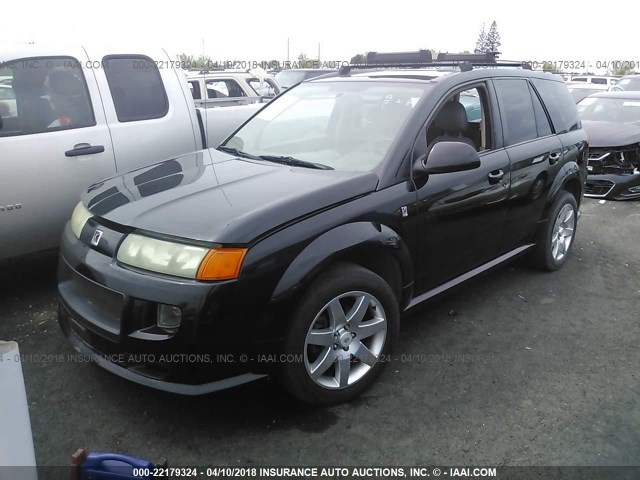 5GZCZ63494S858810 - 2004 SATURN VUE BLACK photo 2