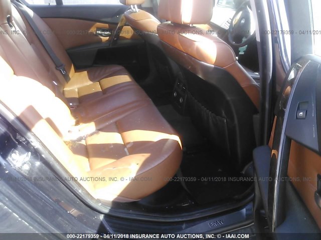 WBANF33516B999168 - 2006 BMW 525 XI BLACK photo 8