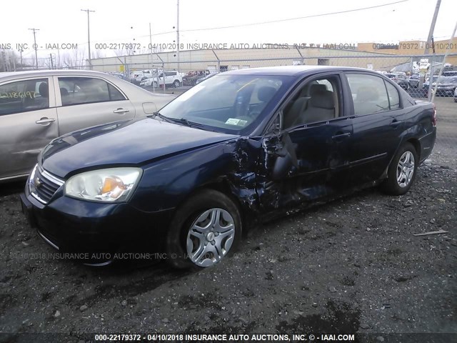 1G1ZS58F87F112648 - 2007 CHEVROLET MALIBU LS 深蓝色 照片 2