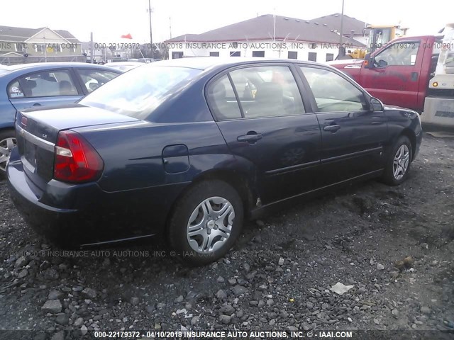 1G1ZS58F87F112648 - 2007 CHEVROLET MALIBU LS 深蓝色 照片 4