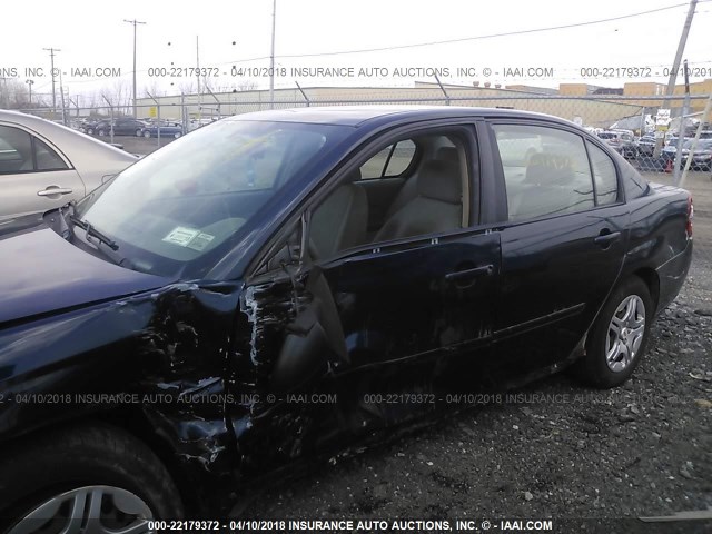 1G1ZS58F87F112648 - 2007 CHEVROLET MALIBU LS 深蓝色 照片 6