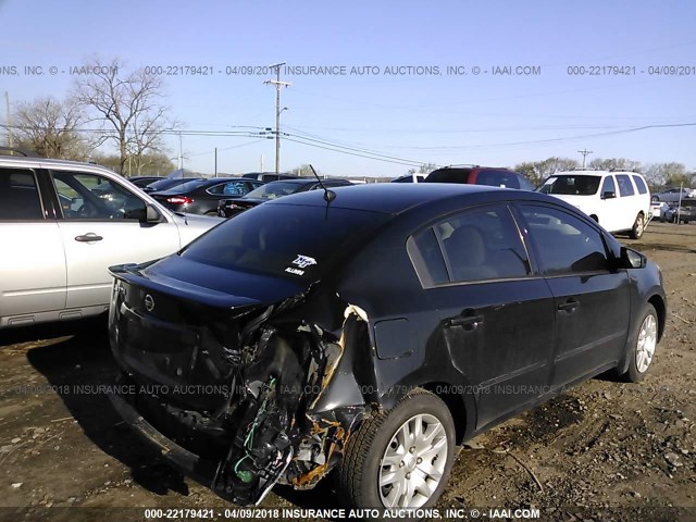 3N1AB61E19L686676 - 2009 NISSAN SENTRA 2.0/2.0S/2.0SL BLACK photo 4