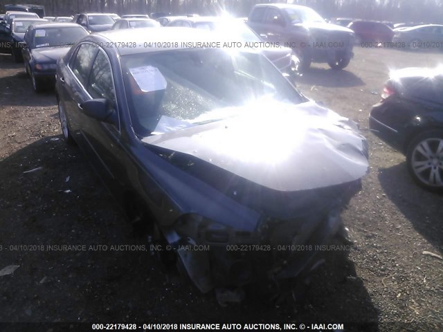 1G1ZB5EBXA4159653 - 2010 CHEVROLET MALIBU LS ნაცრისფერი ფოტო 1