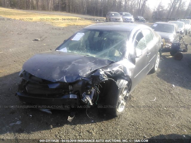 1G1ZB5EBXA4159653 - 2010 CHEVROLET MALIBU LS ნაცრისფერი ფოტო 2