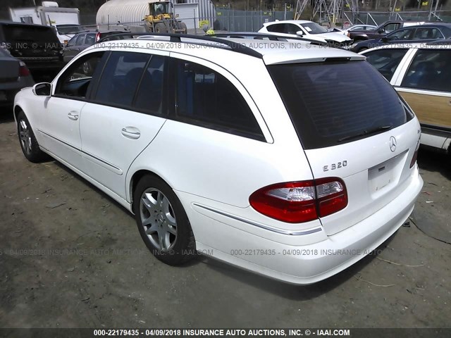 WDBUH82J44X159162 - 2004 MERCEDES-BENZ E 320 4MATIC WHITE photo 3