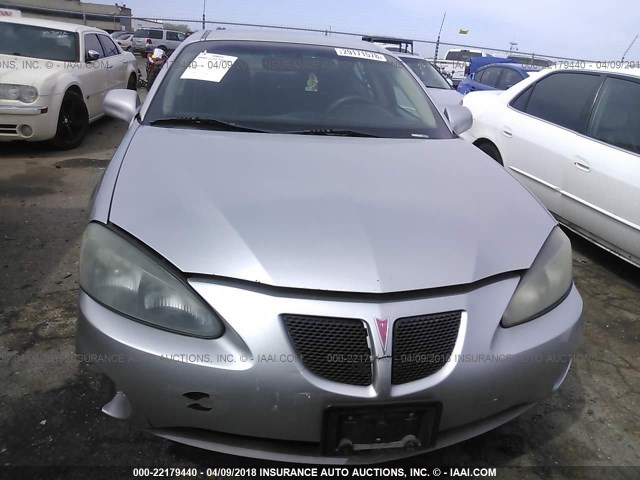 2G2WP552461190416 - 2006 PONTIAC GRAND PRIX Gümüş foto 6