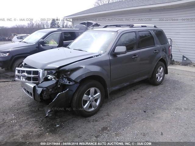 1FMCU947X9KB20687 - 2009 FORD ESCAPE LIMITED GRAY photo 2