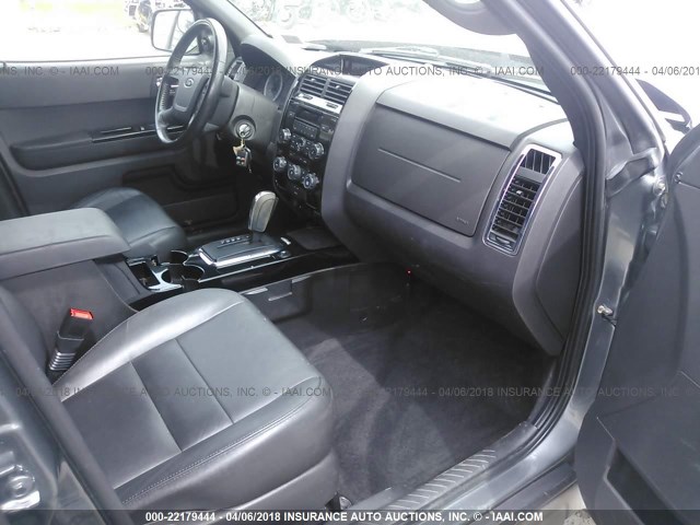 1FMCU947X9KB20687 - 2009 FORD ESCAPE LIMITED GRAY photo 5