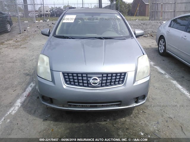 3N1AB61E17L721486 - 2007 NISSAN SENTRA 2.0/2.0S/2.0SL GRAY photo 6