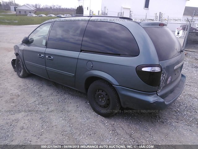 2A4GP44R16R881763 - 2006 CHRYSLER TOWN & COUNTRY LX BLUE photo 3