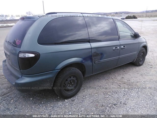 2A4GP44R16R881763 - 2006 CHRYSLER TOWN & COUNTRY LX BLUE photo 4