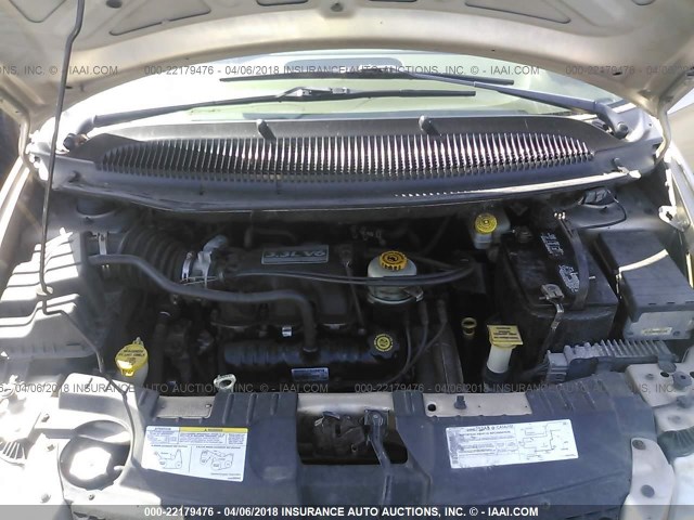 1D4GP44373B291467 - 2003 DODGE GRAND CARAVAN SPORT TAN photo 10