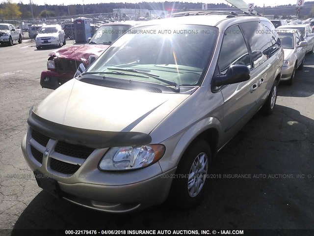 1D4GP44373B291467 - 2003 DODGE GRAND CARAVAN SPORT TAN photo 2