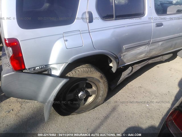 5N1ED28Y52C573053 - 2002 NISSAN XTERRA XE/SE SILVER photo 6