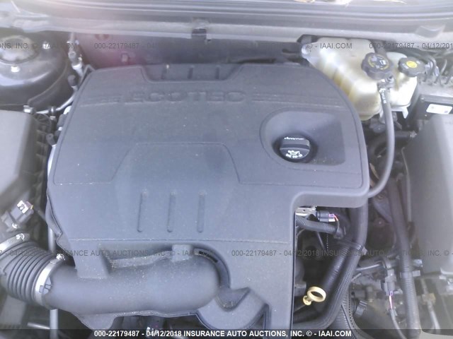 1G1ZB5E05CF266180 - 2012 CHEVROLET MALIBU LS BLACK photo 10