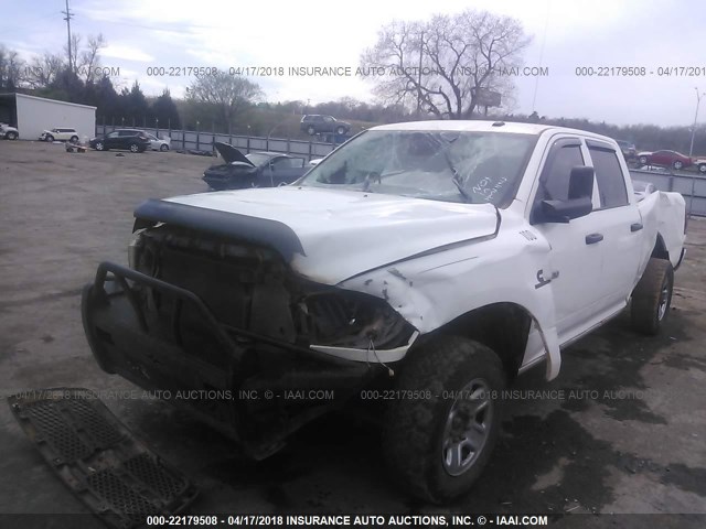 3C63R3GLXEG243085 - 2014 RAM 3500 CREWCAB ST WHITE photo 2