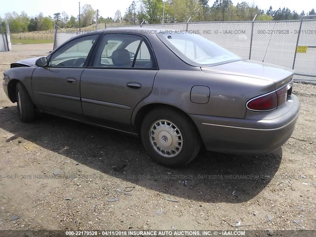 2G4WS55J131170293 - 2003 BUICK CENTURY CUSTOM GOLD photo 3