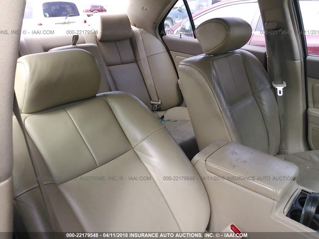 1G6DW677X50164940 - 2005 CADILLAC STS Կանաչ լուսանկար 8