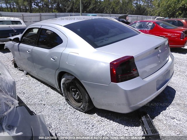 2B3KA43R06H479033 - 2006 DODGE CHARGER SE/SXT SILVER photo 3