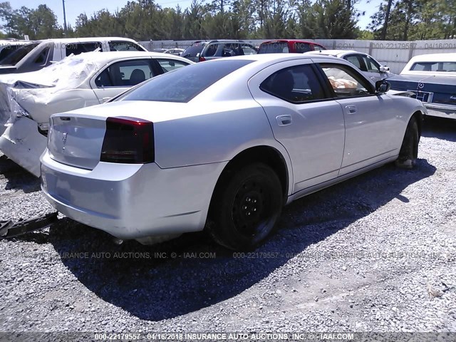 2B3KA43R06H479033 - 2006 DODGE CHARGER SE/SXT SILVER photo 4