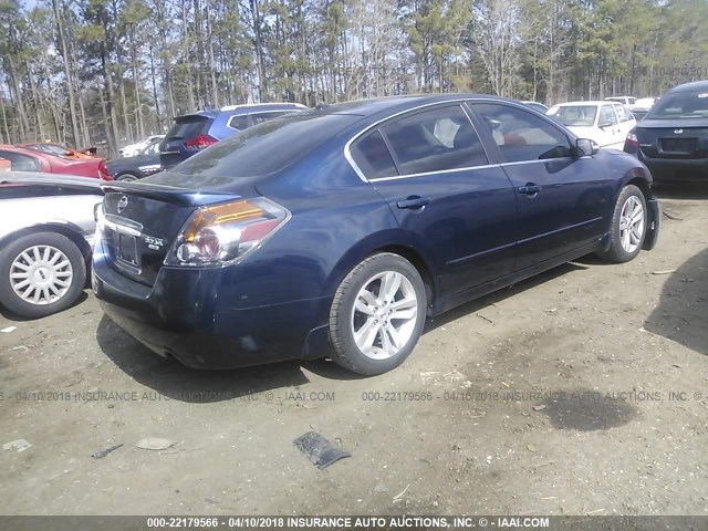 1N4BL2AP7BC107917 - 2011 NISSAN ALTIMA SR BLUE photo 4